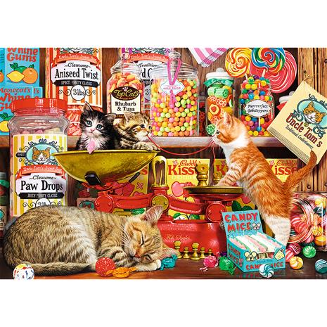 Trefl Puzzle 1 000 pieces Cat's sweets