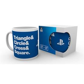 Mug - Games - Playstation Circle Square Cross Triangle - Merchandise