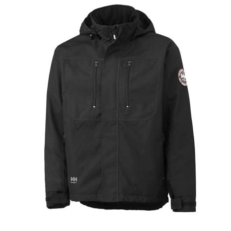 H/H Workwear Berg Takki musta M – kuva 1/3