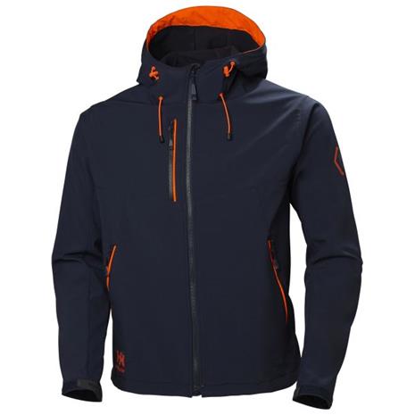 H/H Workwear Chelsea Evolution Softshelltakki laivastonsininen S – kuva 1/4