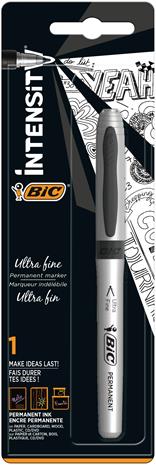 BIC Mark It Permanent Marker, musta kynä