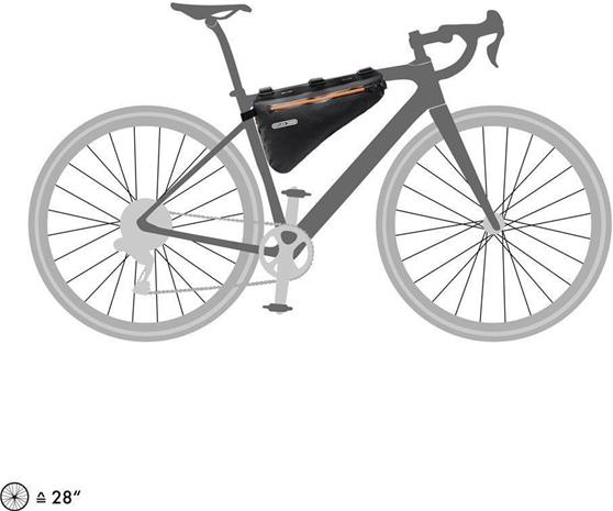 Ortlieb Frame-pack 4 Musta – kuva 7/8
