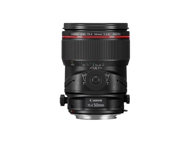 Canon TS-E 50mm f/2.8L Macro, objektiivi