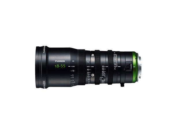 Fujifilm Fujinon MK18-55mm T2.9, objektiivi