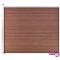 vidaXL Aitapaneeli WPC 175x146 cm ruskea – kuva 2