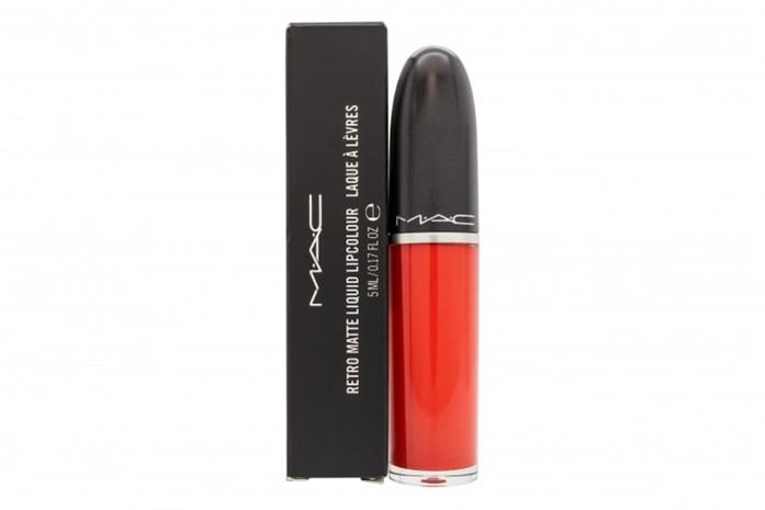MAC Cosmetics Retro Matte Liquid Lip Colour Topped With Brandy