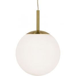 ScanLamps Opal-kattovalaisin ä25, matta messinki
