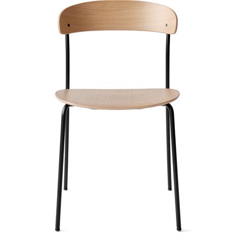 New Works Missing Chair Without Armrest, Oak