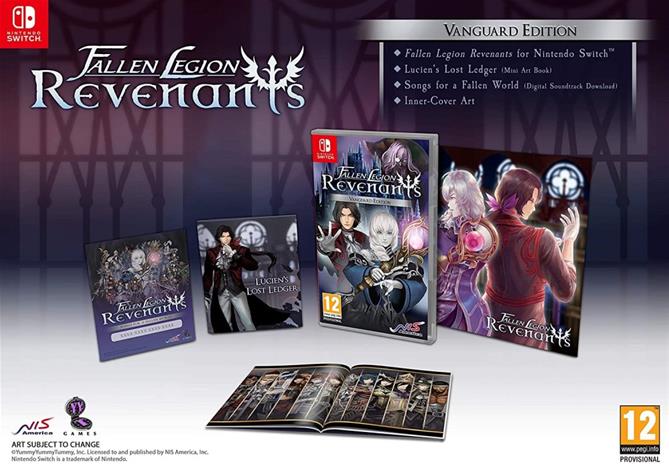 Fallen Legion: Revenants Vanguard Edition, Nintendo Switch -peli