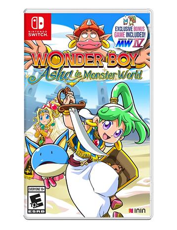 Wonder Boy - Asha in Monster World, Nintendo Switch -peli