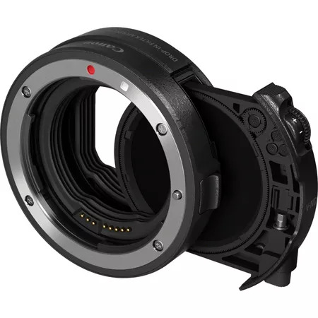 Canon EF-EOS R V-ND, kameran objektiivin sovitin