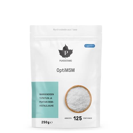 PUhdistamo OptiMSM 250 g ravintolisä