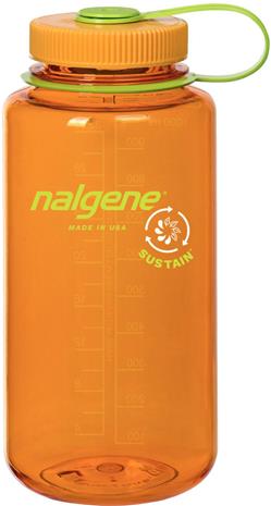Nalgene Widemouth 1L Sustain Clementine