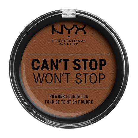 NYX Professional Makeup Cant Stop Wont Stop Powder Foundation 19 Mocha