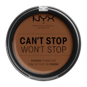 NYX Professional Makeup Cant Stop Wont Stop Powder Foundation 19 Mocha