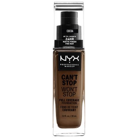 NYX Professional Makeup Cant Stop Wont Stop Foundation 21 Cocoa