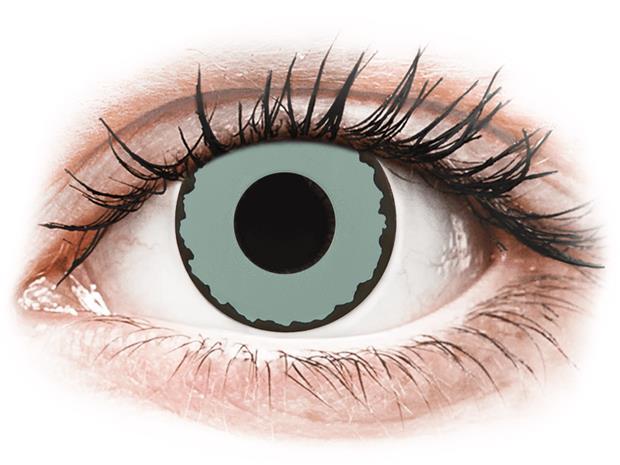 Gelflex CRAZY LENS - Zombie Virus - piilolinssit tehoilla (2 kpl)