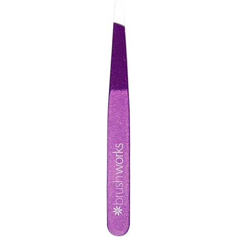 brushworks Precision Slanted Tweezers
