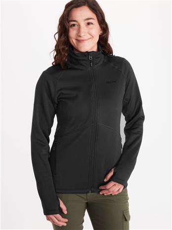 Marmot Wm's Olden Polartec Jacket Musta L