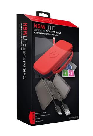 Gioteck Nintendo Switch Lite Essential Starter Pack, Nintendo Switch -tarvikepakkaus