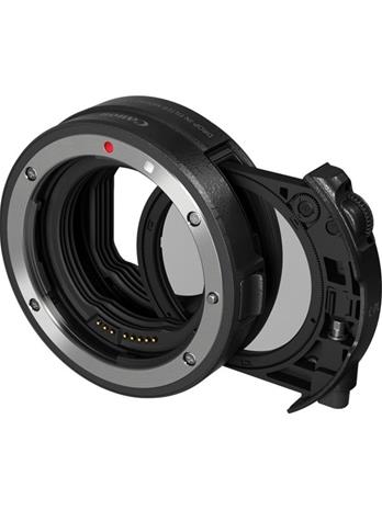 Canon EF-EOS R C-PL, kameran objektiivin sovitin + pyöröpolarisaatiosuodin