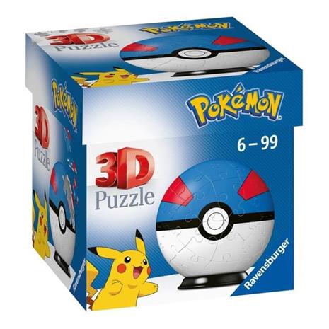 3D-palapelit 54 kappaletta - Super Ball / Pokémon