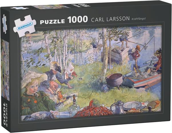 Carl Larsson Ravunpyynti, palapeli 1000 palaa