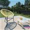 vidaXL Puutarhan Acapulco tuoli polyrottinki beige – kuva 1
