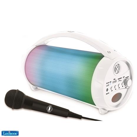 Lexibook iParty Boombox Speaker with Microphone, lasten kaiutin ja mikrofoni – kuva 1/8