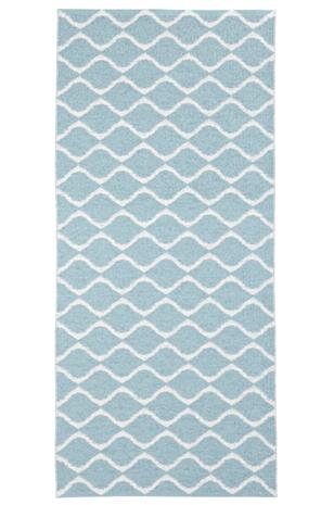 Horredsmattan Wave muovimatto sininen 70 x 250cm