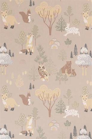 DEEP FOREST SOFT BEIGE - 145-03 Tapetti