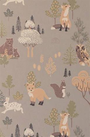 DEEP FOREST SOFT BEIGE - 145-03 Tapetti