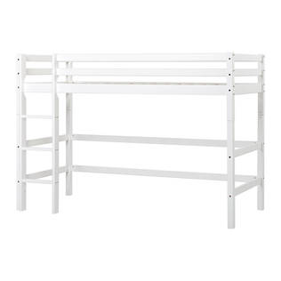 Hoppekids - BASIC Sofabed with mid-high module 90x200 cm - White