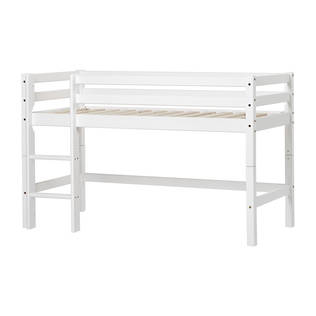 Hoppekids - BASIC Sofabed with half-high module 70x160 cm - White