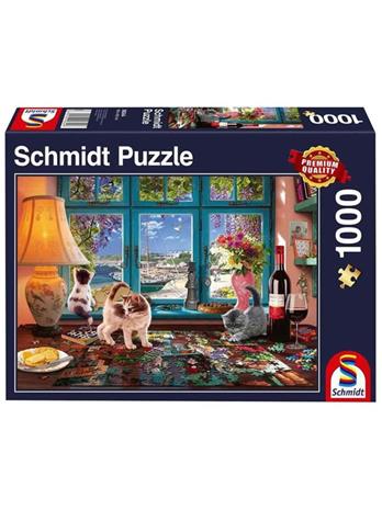 Schmidt At the Puzzle Table 1000p palapeli
