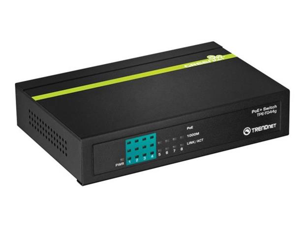 Trendnet TPE-TG44g, kytkin