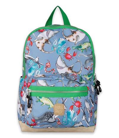 Pick & Pack Mix Animal Reppu 10 L, Cloud Grey