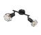 Globo 54802S-2 - Kohdevalo XARA 2xE14/40W/230V – kuva 2