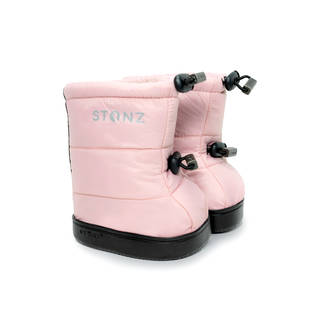 Stonz Puffer Booties Haze Pink
