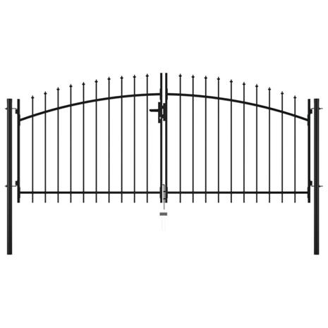 vidaXL Aitaportti keihäskärjillä 300x150 cm