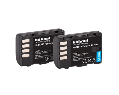 Panasonic DMW-BLF19 (tai vastaava), akku x2