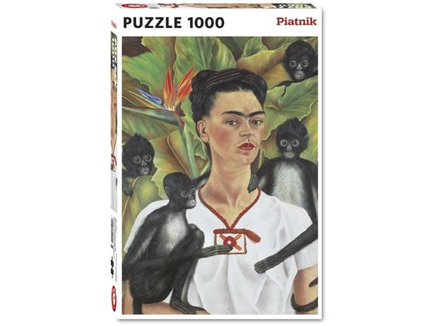 Palapeli: Frida Kahlo - Self Portrait (1000pcs) LAUTA – kuva 4/7