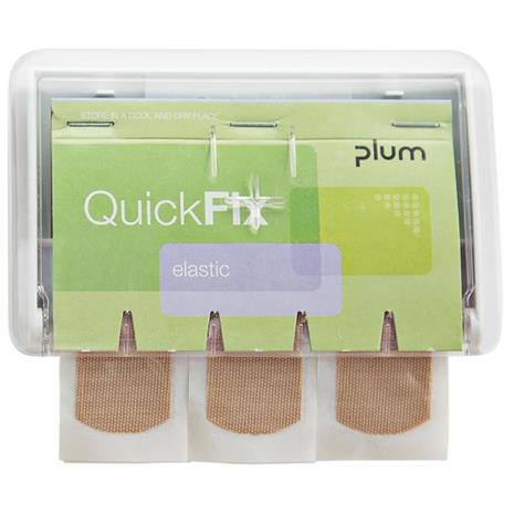 Plum QuickFix Uno Laastarittäyttö 45 kpl Läpinäkyvä