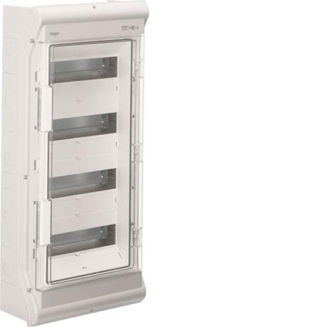 Hager VE412PN Kotelointi ulkotiloihin, IP65 4 x 12 moduulia