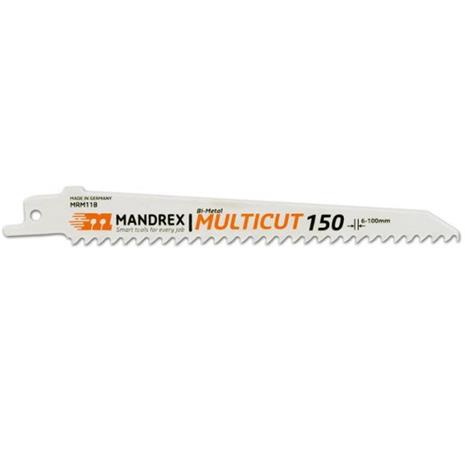 Mandrex MULTICUT Puukkosahanterä 150 mm