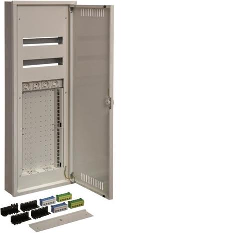Hager FFW63MS Kytkentäkaappi mukana asennuslevy 2 x 15 moduulia
