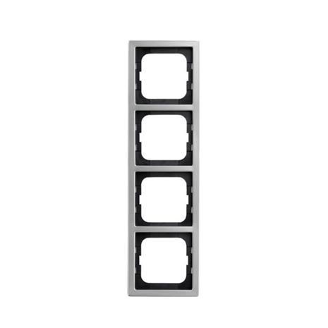 ABB 1724-866K Yhdistelmäkehys RF, teräs 4-paikkainen