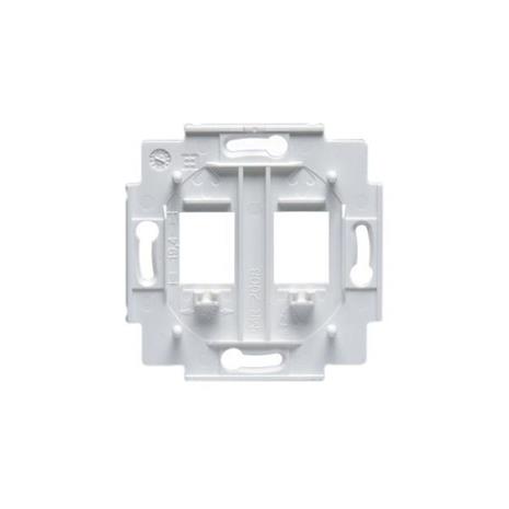 ABB 1819.01 Asennusrunko malliin 2xRJ45 Keystone