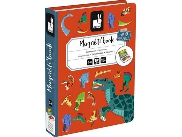 Janod magneettikirja dinosaurukset