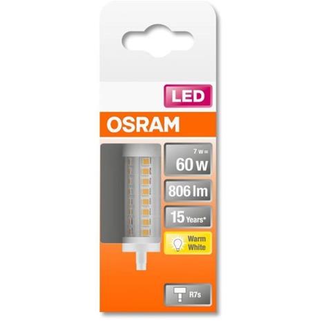OSRAM OSRAM-LED-lamppu R7s 7W 2Â 700Â K